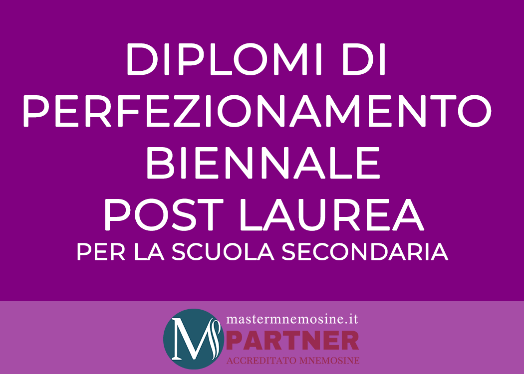 SCONTI E COUPON MNEMOSINE PER DIPLOMI DI SPECIALIZZAZIONE BIENNALE
