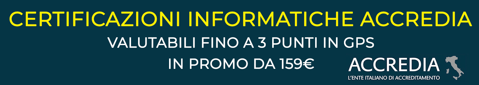 CERTIFICAZIONI INFORMATICHE SU MASTER MNEMOSINE SU MASTERMNEMOSINE.IT